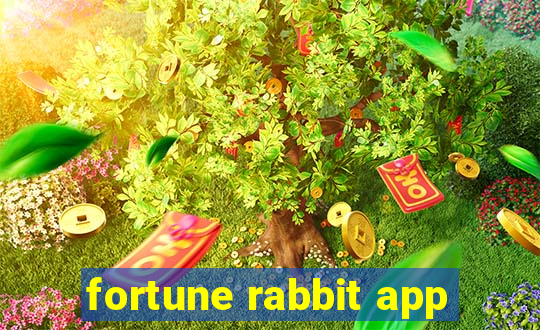 fortune rabbit app